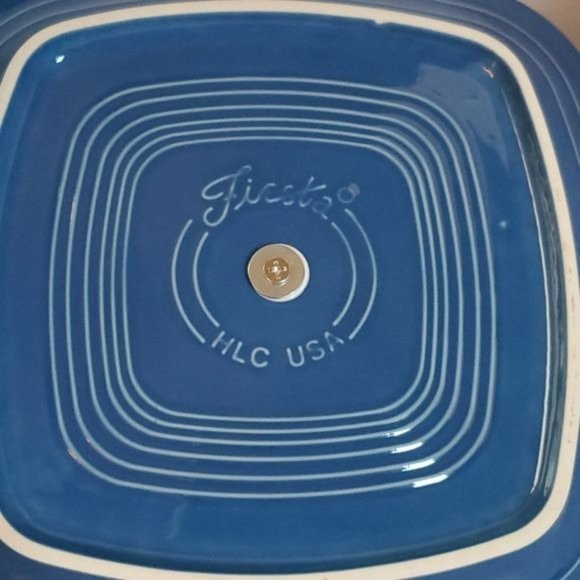 Fiestaware Fiesta Single Tier SERVING Server Plate Dish Plater Lapis CERAMIC - Picture 7 of 15